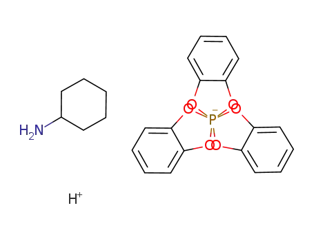 cyclohexylammonium tris(o-phenylenedioxy)phosphate