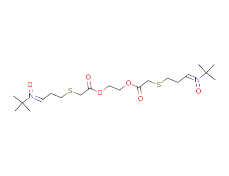 Ethylen-bis<6-(N-tert-butyl-N-oxidoiminio)-3-thiahexanoat>