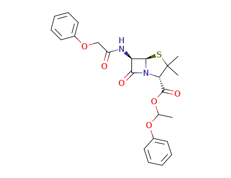 penicillin V, 1-(phenoxy)ethyl ester