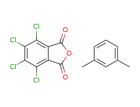 4,5,6,7-Tetrachloro-isobenzofuran-1,3-dione; compound with m-xylene