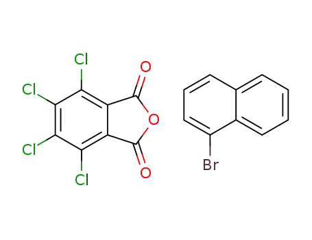4,5,6,7-Tetrachloro-isobenzofuran-1,3-dione; compound with 1-bromo-naphthalene