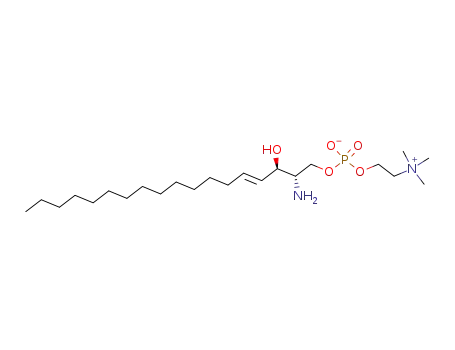 Molecular Structure of 1670-26-4 (SPHINGOSYLPHOSPHORYLCHOLINE)