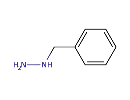 Molecular Structure of 555-96-4 (Benzylhydrazine)