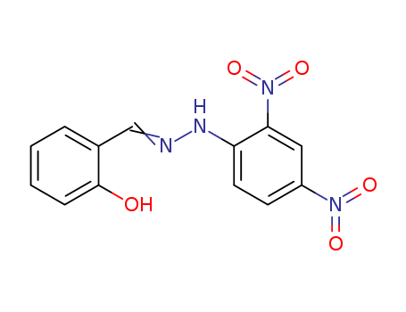 Benzaldehyde,2-hydroxy-, 2-(2,4-dinitrophenyl)hydrazone cas  1160-76-5