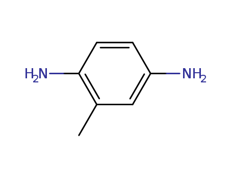 95-70-5,2,5-Diaminotoluene,Toluene-2,5-diamine(7CI,8CI);1,4-Diamino-2-methylbenzene;1-Methyl-2,5-diaminobenzene;2,5-Diaminotoluol;2-Methyl-1,4-benzenediamine;2-Methyl-1,4-phenylenediamine;2-Methyl-p-phenylenediamine;4-Amino-2-methylaniline;4-Amino-3-methylaniline;1,4-Benzenediamine,2-methyl-;Toluylene-2,5-diamine;p-Toluenediamine;