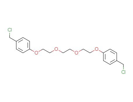 1,1'-[ethane-1,2-diylbis(oxyethane-2,1-diyloxy)]bis[4-(chloromethyl)benzene]