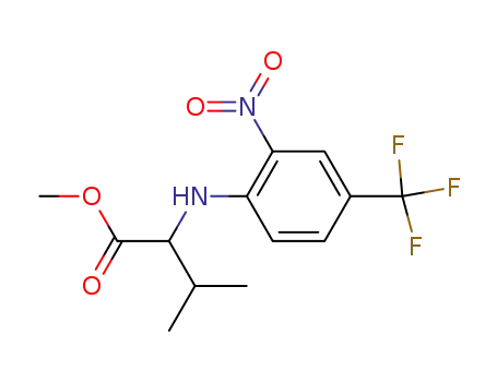 N-(2-nitro-4-trifluoromethylphenyl)valine methyl ester