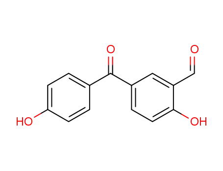 4,4'-dihydroxybenzophenone-3-carboxaldehyde