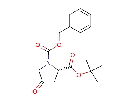 (2S)-4-oxo-1-phenylmethoxycarbonylpyrrolidine-2-carboxylic acid tert-butyl ester
