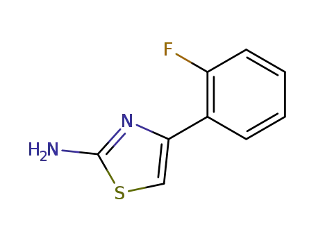 4-(o-fluorophenyl)-1,3-thiazol-2-amine
