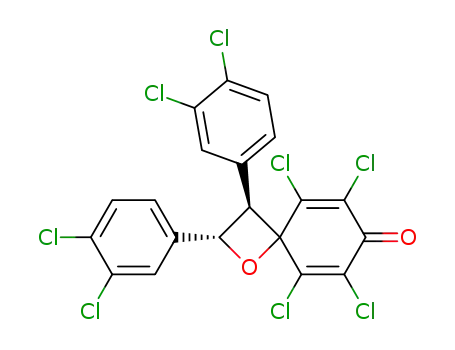 5,6,8,9-tetrachloro-2-(3,4-dichlorophenyl)-3-(3,4-dichlorophenyl)-1-oxaspiro<3,5>nona-5,8-dien-7-one
