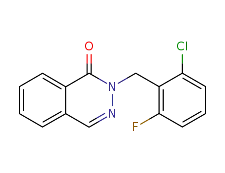 2-(2-chloro-6-fluoro-benzyl)-2H-phthalazin-1-one