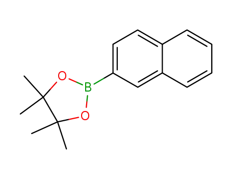 Molecular Structure of 256652-04-7 (NAPHTHALENE-2-BORONIC ACID, PINACOL ESTER)
