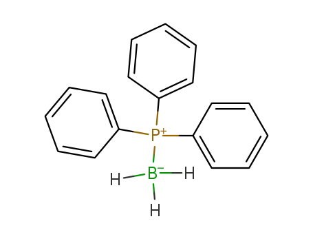 Molecular Structure of 2049-55-0 (BORANE-TRIPHENYLPHOSPHINE COMPLEX)