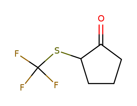 2-((trifluoromethyl)thio)cyclopentanone