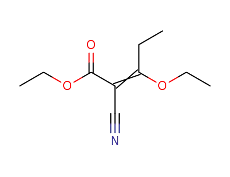 ethyl 2-cyano-3-ethoxypent-2-enoate