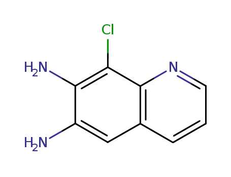 6,7-diamino-8-chloroquinoline