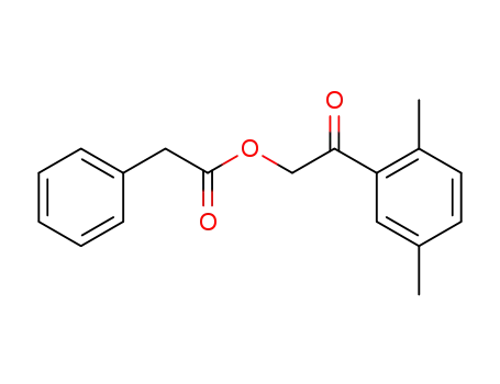 Molecular Structure of 378215-25-9 (Benzeneacetic acid, 2-(2,5-dimethylphenyl)-2-oxoethyl ester)