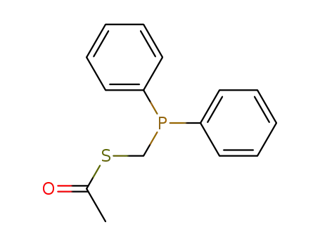 Molecular Structure of 324753-11-9 ((Diphenylphosphino)Methanethiol S-Acetate)