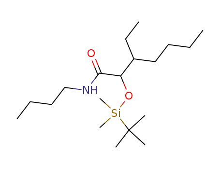 N-n-butyl-2-[(tert-butyldimethylsilyl)oxy]-3-ethylheptanamide