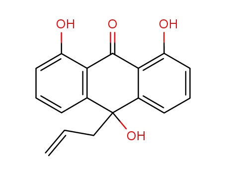 10-[1-(prop-2-enyl)]-1,8,10-trihydroxy-9(10H)-anthracenone