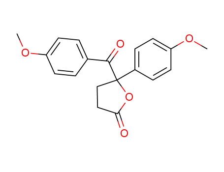 5-(4-methoxybenzoyl)-5-(4-methoxyphenyl)-tetrahydro-2(3H)-furanone