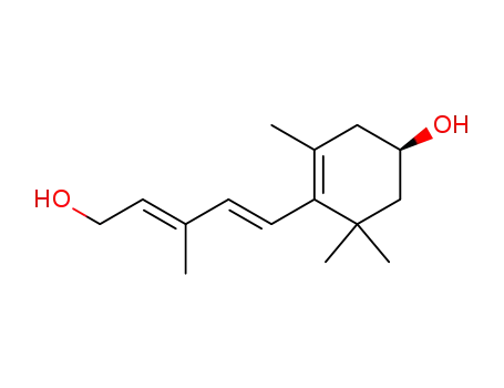 (R)-4-((1E,3E)-5-Hydroxy-3-methyl-penta-1,3-dienyl)-3,5,5-trimethyl-cyclohex-3-enol
