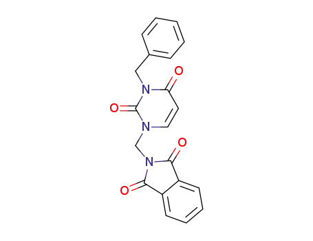 N-(3-benzyl-2,4-dioxo-1,2,3,4-tetrahydropyrimid-1-yl)methylphthalimide