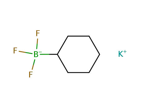Molecular Structure of 446065-11-8 (Potassium cyclohexyltrifluoroborate)