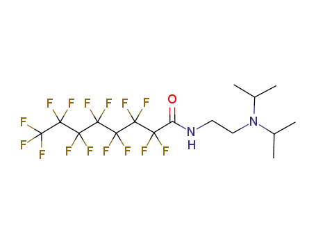 2,2,3,3,4,4,5,5,6,6,7,7,8,8,8-pentadecafluoro-octanoic acid (2-diisopropylamino-ethyl)-amide