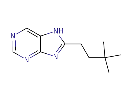 8-(3,3-dimethyl-butyl)-7H-purine