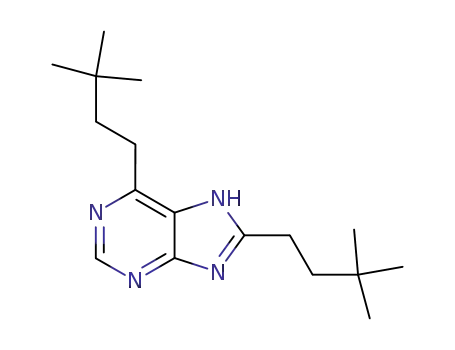 6,8-bis-(3,3-dimethyl-butyl)-7H-purine