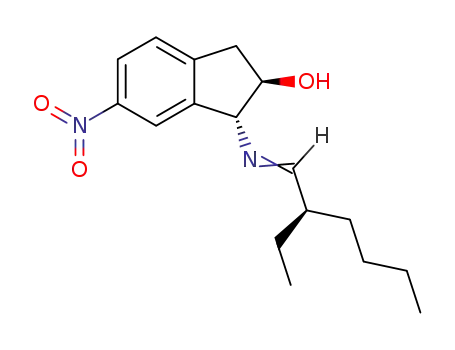 (1R,2R)-1-((R)-2-ethylhexylidenamino)-6-nitroindan-2-ol