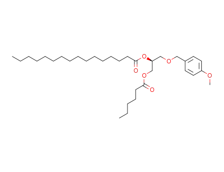 1-O-hexanoyl-2-O-palmitoyl-3-O-p-methoxybenzyl-sn-glycerol