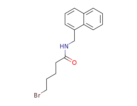 5-bromo-pentanoic acid (naphthalen-1-ylmethyl)-amide