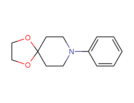 Molecular Structure of 198649-62-6 (1,4-Dioxa-8-azaspiro[4.5]decane, 8-phenyl-)