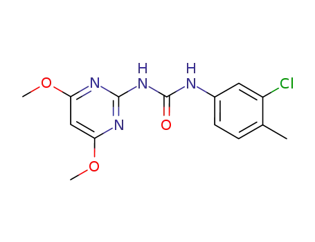 N-(3-chloro-4-methylphenyl)-N'-(4,6-dimethoxy-2-pyrimidyl)urea