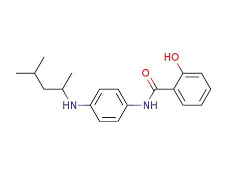2-hydroxy-N-[4-[(1,3-dimethylbutyl)amino]phenyl]benzamide