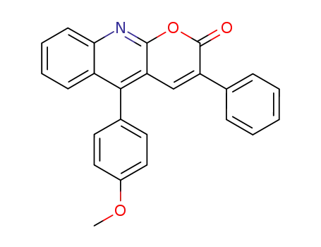10-(4-methoxy-phenyl)-3-phenyl-1-oxa-9-aza-anthracen-2-one
