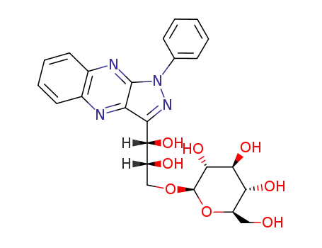 (1S,2R)-3-β-D-glucopyranosyloxy-1-(1-phenyl-1H-pyrazolo[3,4-b]quinoxalin-3-yl)-propane-1,2-diol