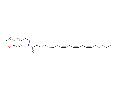 (5Z,8Z,11Z,14Z)-N-[2-(3,4-dimethoxyphenyl)ethyl]eicosa-5,8,11,14-tetraenamide