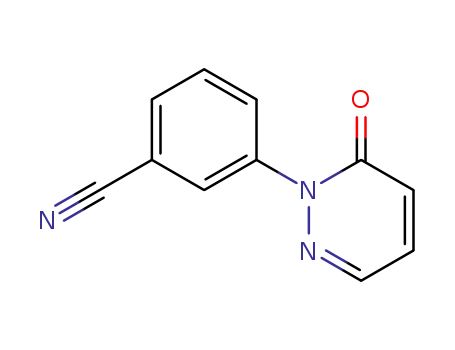 3-(6-oxo-6H-pyridazin-1-yl)-benzonitrile