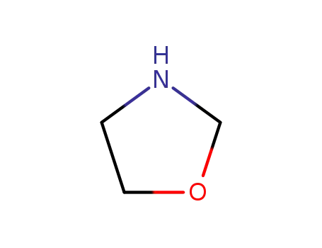 Molecular Structure of 504-76-7 (1,3-Oxazolidine)