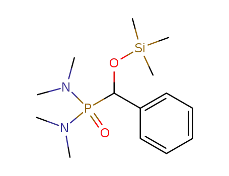 α-trimethylsilyloxybenzyl-N,N,N',N'-tetramethylphosphondiamide