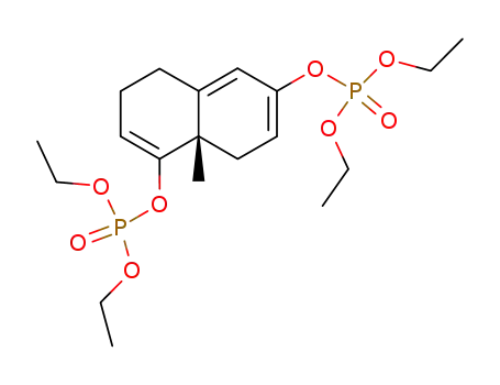 Phosphoric acid (S)-5-(diethoxy-phosphoryloxy)-4a-methyl-4,4a,7,8-tetrahydro-naphthalen-2-yl ester diethyl ester