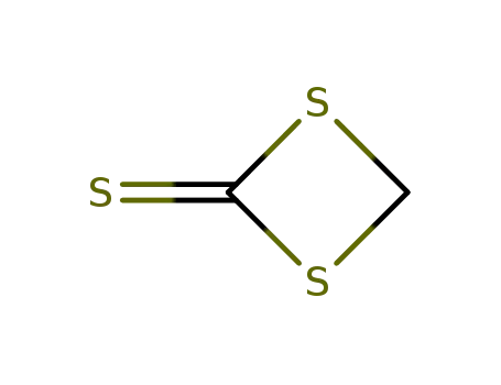 Molecular Structure of 18555-26-5 (1,3-Dithietane-2-thione)