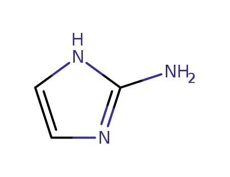 Molecular Structure of 7720-39-0 (2-Aminoimidazole)