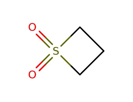 Molecular Structure of 5687-92-3 (Thietane-1,1-dioxide)