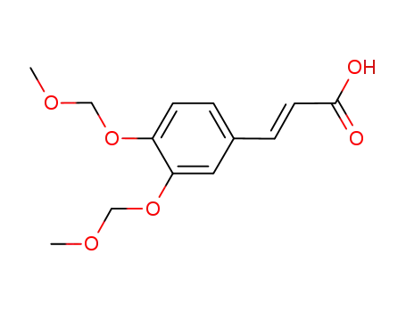(E)-3-(3,4-bis(methoxymethoxy)phenyl)acrylic acid