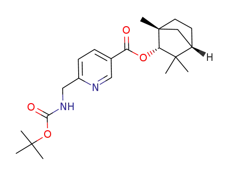 α-fenchyl 6'-(tert-butoxycarbonylaminomethyl)nicotinate